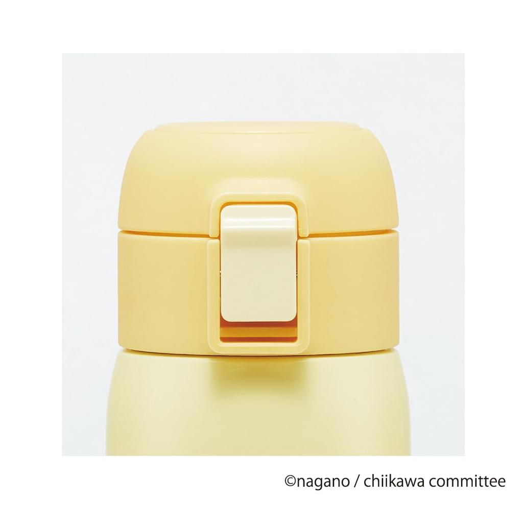 Skater 350ml Stainless Steel Water Bottle with Insulated for Hot and Cold Chiikawa STOT3-A One-Touch Opening, Drinks,