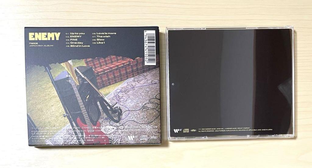 [USED] TWICE ENEMY First Press Limited Edition B Album