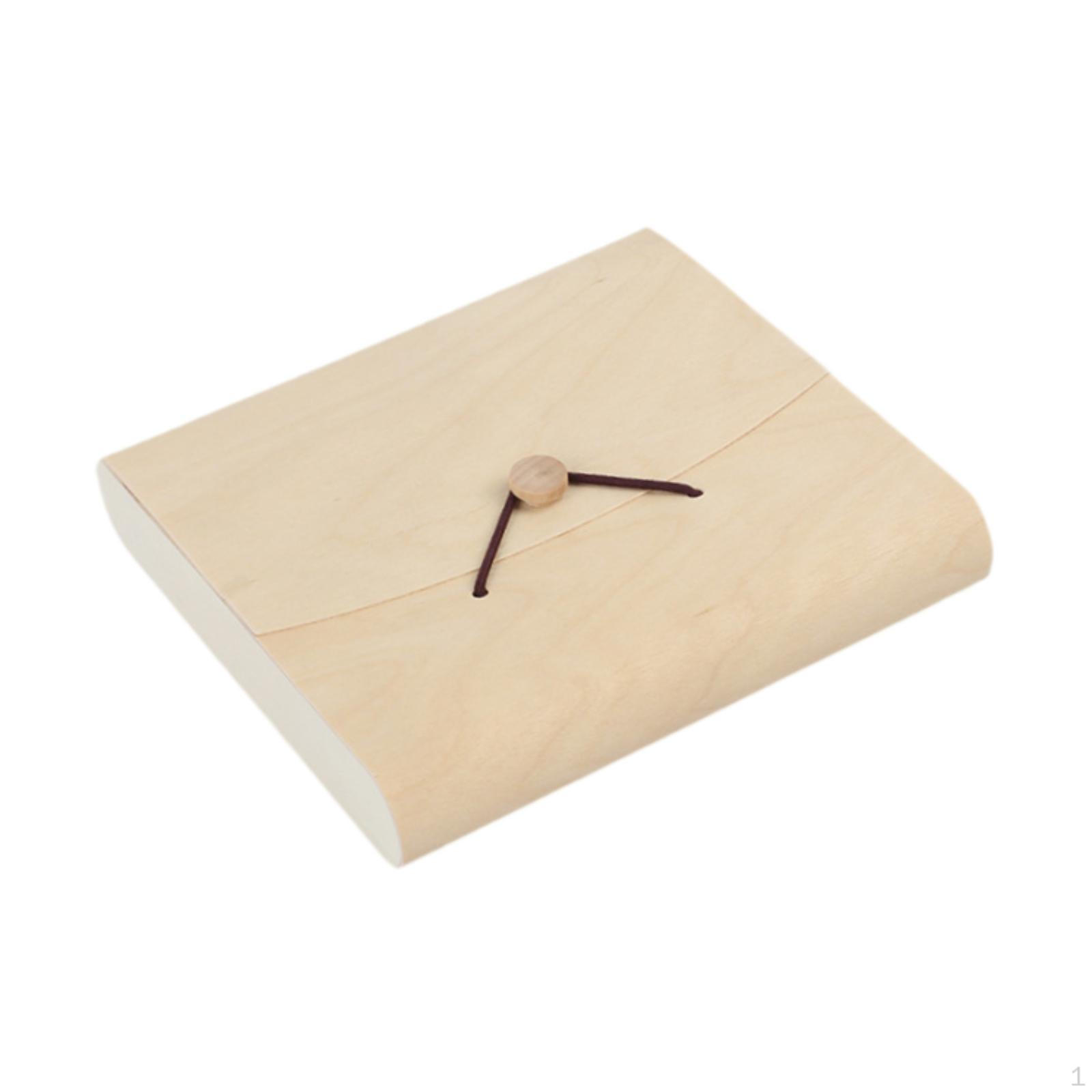 

Деревянная коробка для хранения очков и ювелирных изделий с застежкой-веревкой Soft