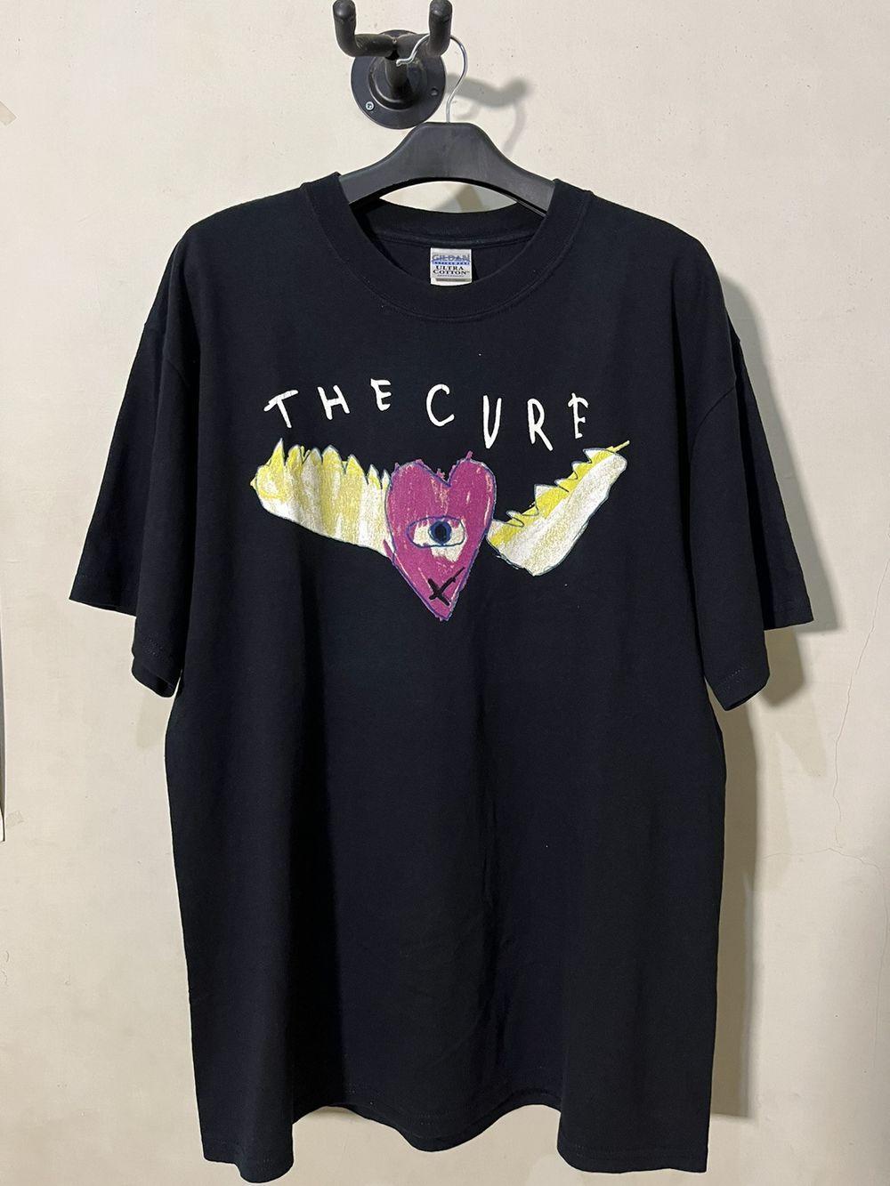 Rare 2004 The Cure Concert Tour Band Black Short Sleeve Unisex Tshirt KH6343 S