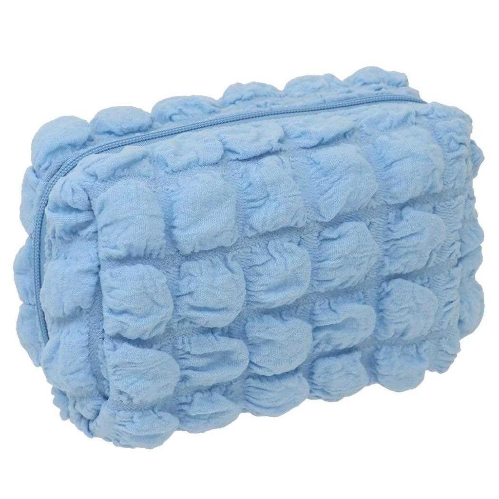 Marimo Craft Sanrio Square Pouch with Pokopoko Patch, Cinnamoroll, Approx. W140 x H100 x D80mm (SRTZ-197)
