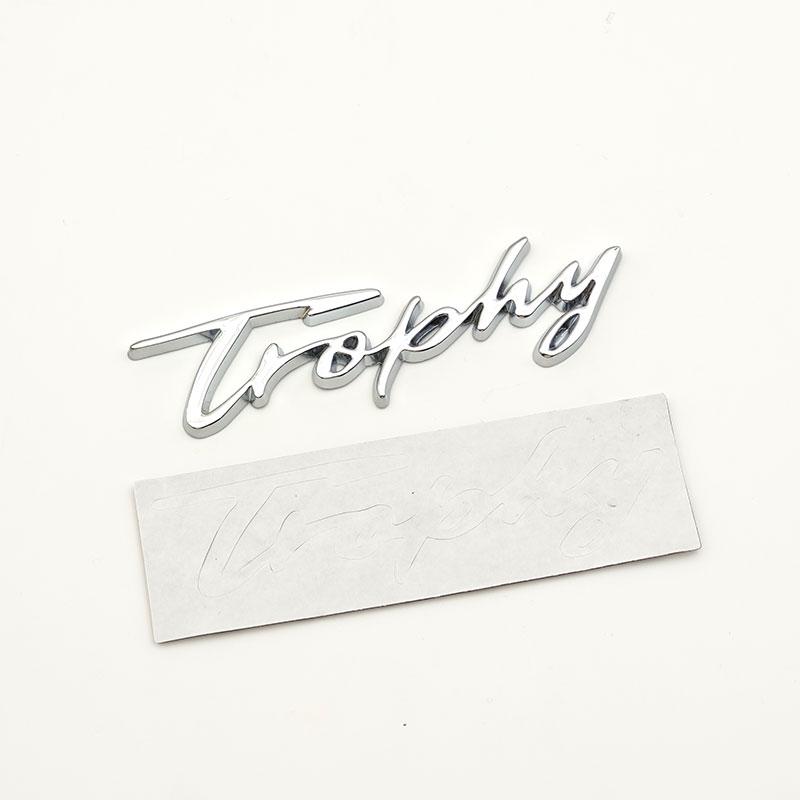 3D Metal Letters Trophy Logo Emblem Car Rear Trunk Sticker Fender Side Badge for MG 6 Morris 3 ZS ZT GS TF GT ZR TF Accessories bfl2