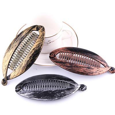 Accessoires Damen Bananenclips Fischform Haarklammern Fischklemme Haarnadeln Haarspangen