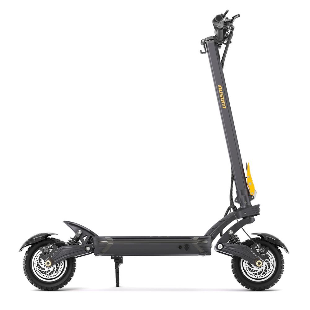 Ausom F1 Max Elektroroller, 60V Doppelmotor 1400W×2, 20 km/h Höchstgeschwindigkeit, 100 km Maximale Reichweite, Hydraulische Scheibenbremsen, 150 kg Tragfähigkeit