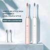 Escova de Dentes Ultrassônica Elétrica Seis Modos de Velocidade Casa Cabelo Macio Carregamento USB Impermeável Limpador de Dentes para Adultos