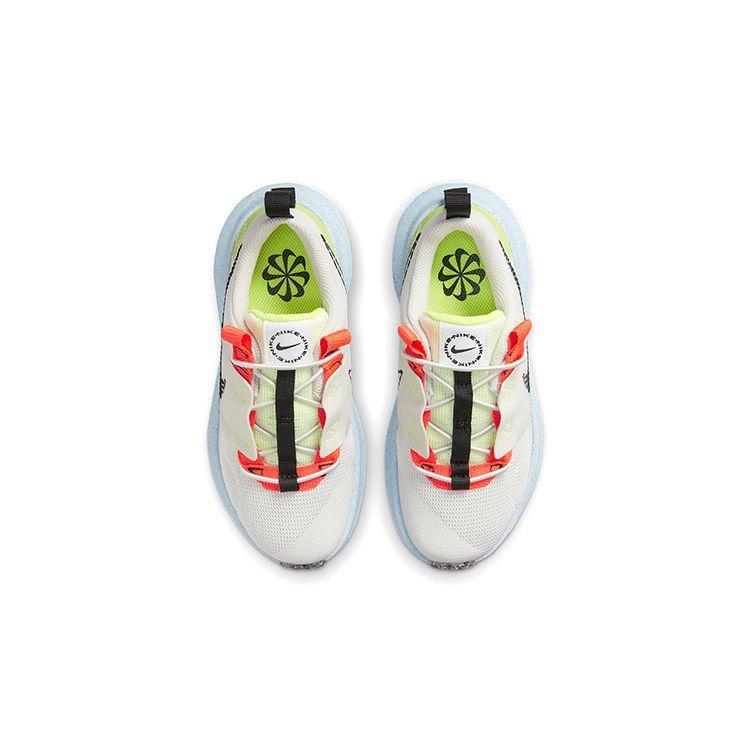 Nike Crater Impact PS Light Bone Stone Kids Sneakers Cream Volt Black DB3552-010