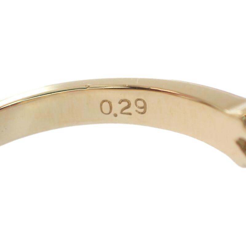 no brand  #11(JP Size) ring K18 yellow gold Women
