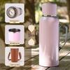 Large Capacity 316 Stainless Steel Tea Pot with Smart Temperature Display and Insulated Handle