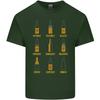 Optimism Pessimism Beer Alcohol Funny Unisexs Light Cotton TShirt