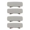 1/4Pcs Car Airbag A B C Pillar Insert Trim Cover Badge For CC Golf Jetta Passat Polo Touran 5G0853437 1K0853437 3C0853437