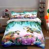 Sea Turtle Illustration. Bedding Duvet Cover Sets Duvet Covers Pillowcases Gifts (1 * Duvet Cover 2 * Pillowcases, Without Duvet Insert)