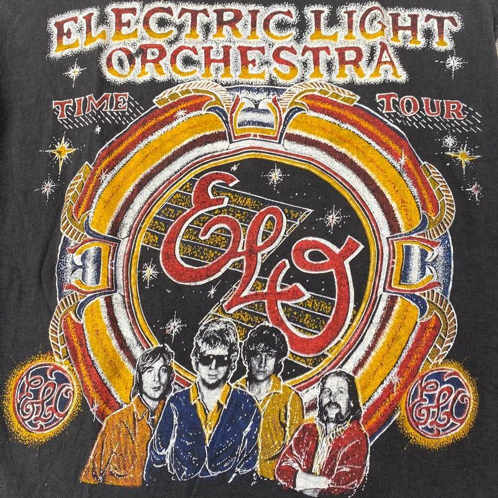 

Vintage 80s Electric light orchestra time tour All Size Shirt Unisex T-Shirt M