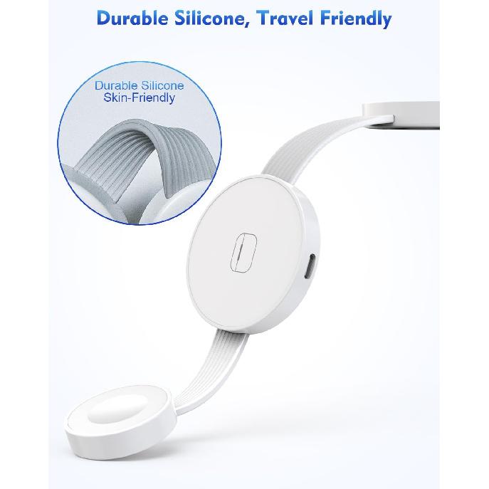 3 In 1 Charging Station for Apple Multiple Devices,Foldable Magnetic Wireless Charger for Travel Charging Pad,Wireless Charger Station for iPhone16