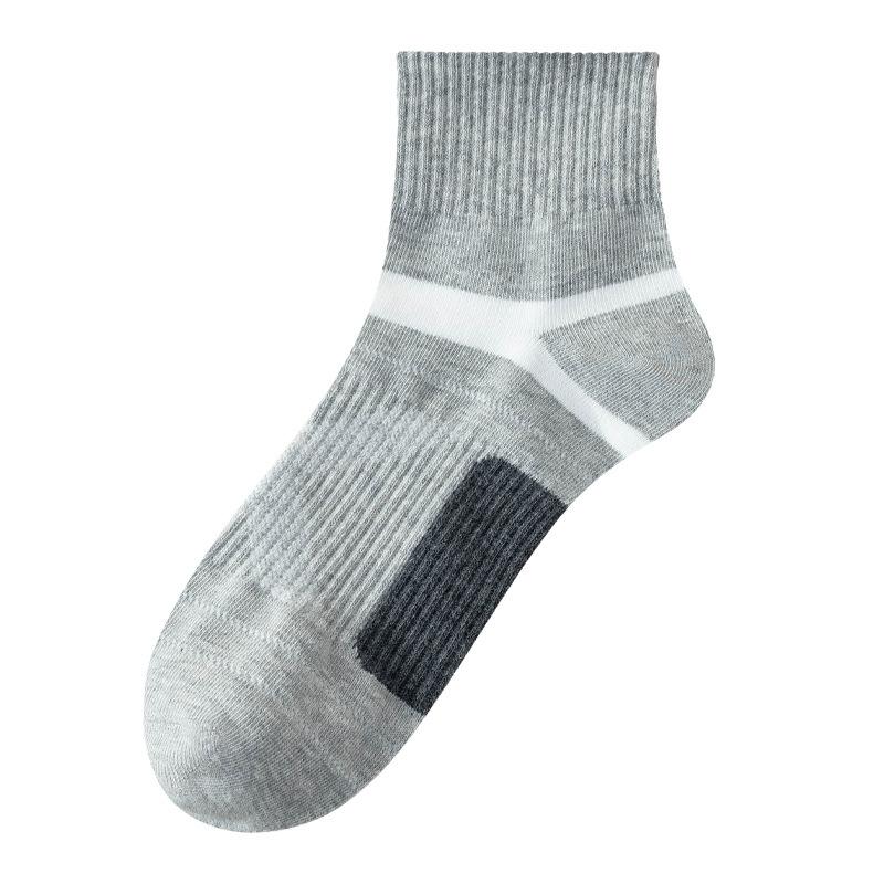 High Quality 1Pairs-pack Combed Cotton Men's Socks New Casual Breathable Active Socks Man Stripe Long Sock EUR 39-43