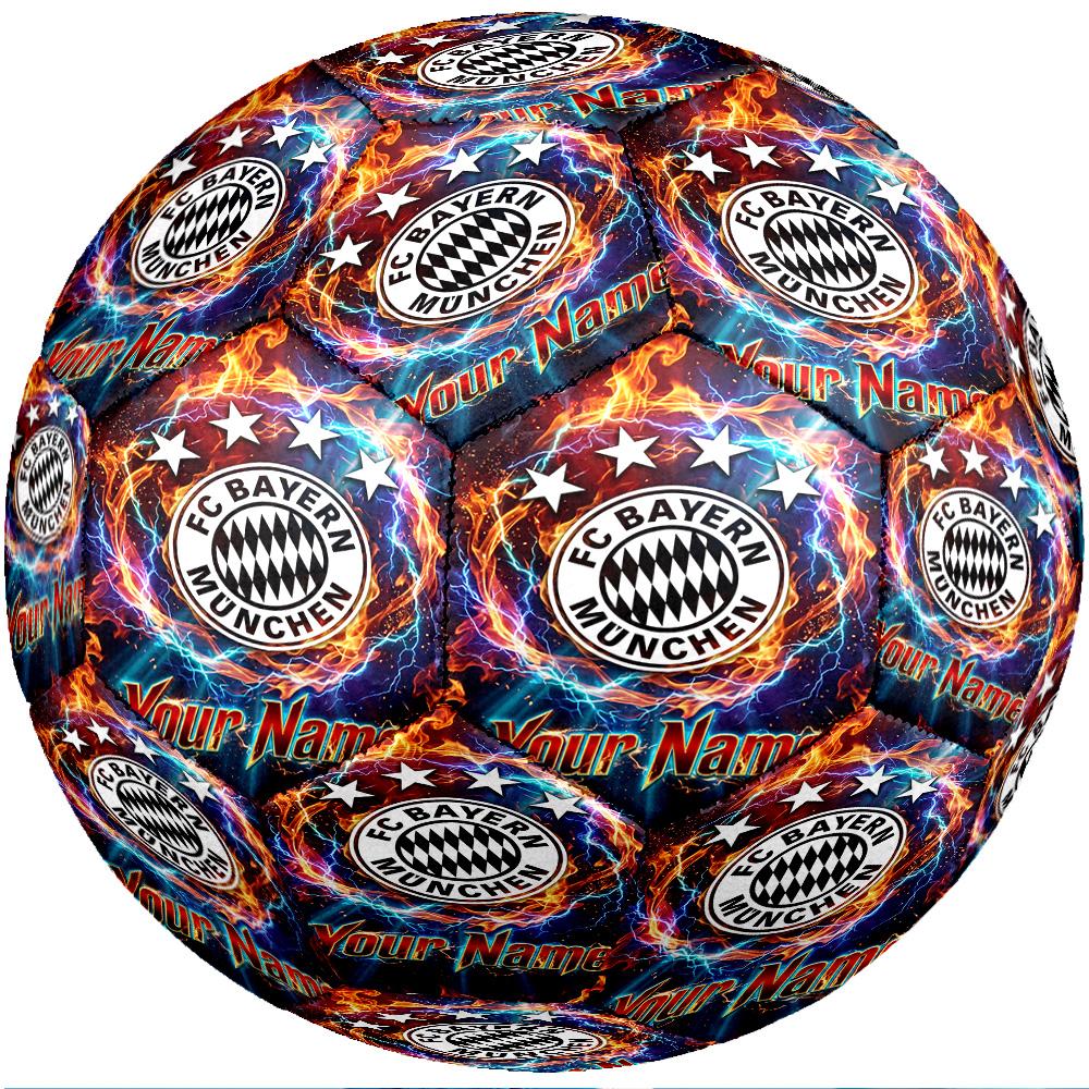 Bayern Monaco Taglia Moda 5 Pallone da Calcio Resistente all'Usura Antiscivolo Per Allenamento Sportivo Uso Ricreativo