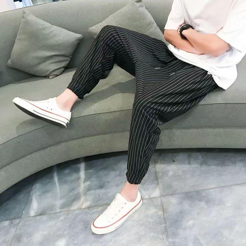 Spring and Autumn Trend Edition Hip Hop Style Drawstring High Waist Low Crotch Loose Oversized Haren Pants