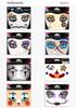 Glitter Face Art Stickers, Self-Adhesive Face Decor Decals for Halloween, Carnival, Festival and Party Makeup