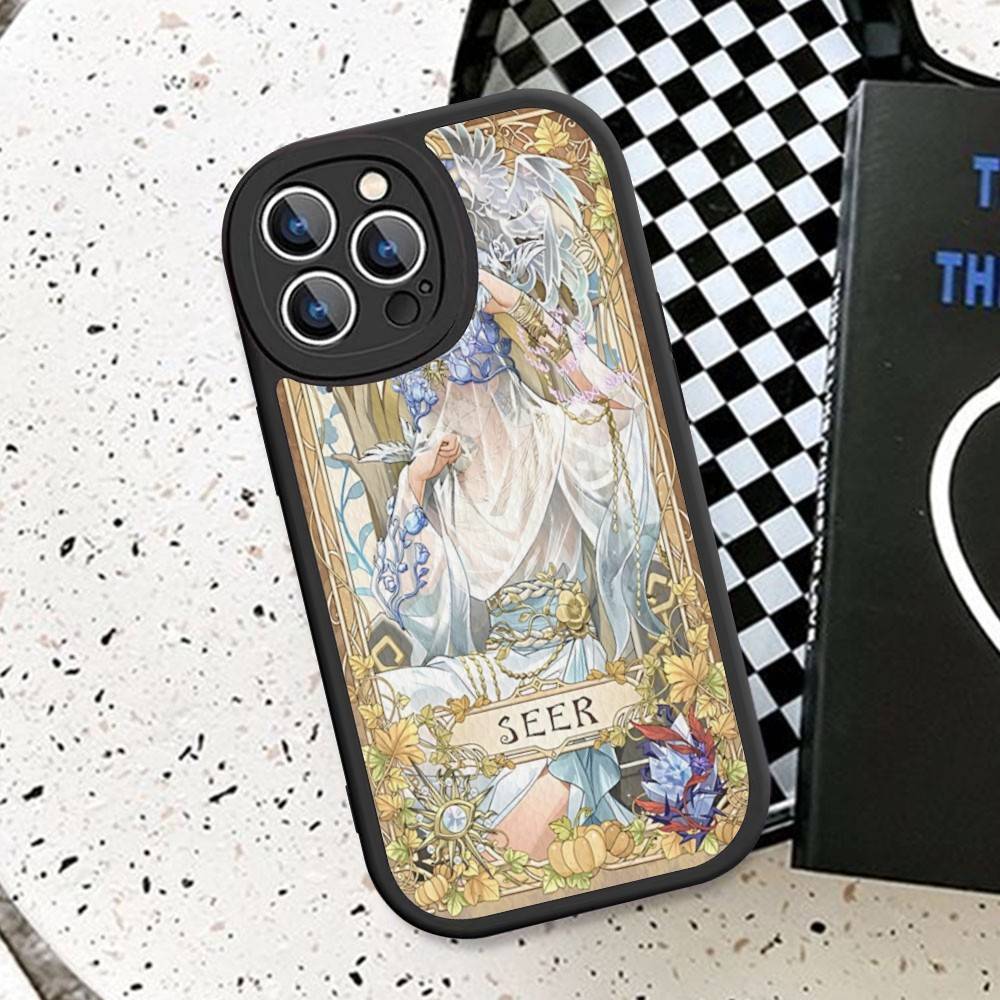 Classic I-Identity V Competitive Games Phone Case For IPhone 16 15 14 13 Pro Max 11 12 Plus Leather Silicone Cover iphone 12pro