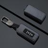 Abs Carbon Fiber Car Key Case Cover For Mitsubishi Xpander Outlander Asx Pajero Eclipse Cross Montero Protector Accessories