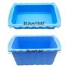 85AD Large Maker Rectangular Moulds Kitchen Flexible DIY Ice Tray