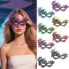Maskenball Maske Spitze Ausgeschnitten Augenmaske Spitze Halbgesichtsmaske Kostüm für Party Halloween Maskenball