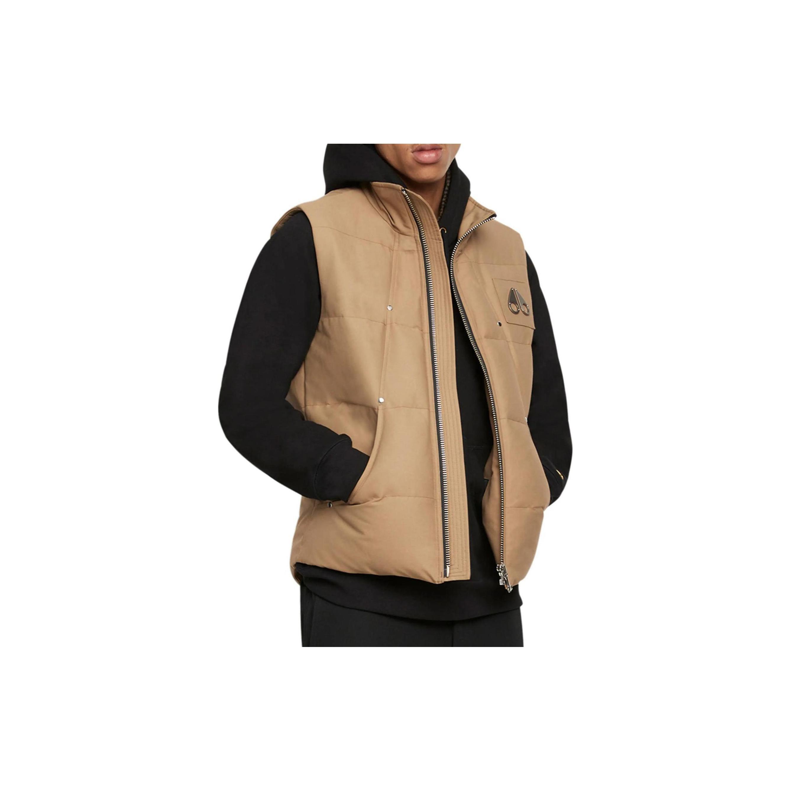 Moose Knuckles Vest Unisex Wood Smoke