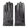 Nanjiren Men's Winter Touchscreen Leather Gloves