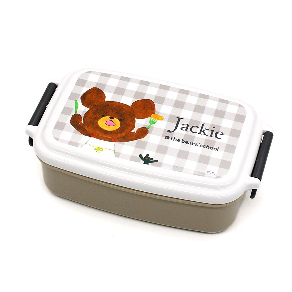 

Kamio Japan The School Lunch 1 For Gingham Made in Japan Bears Box, Tier, Girls, Check, 500ml,