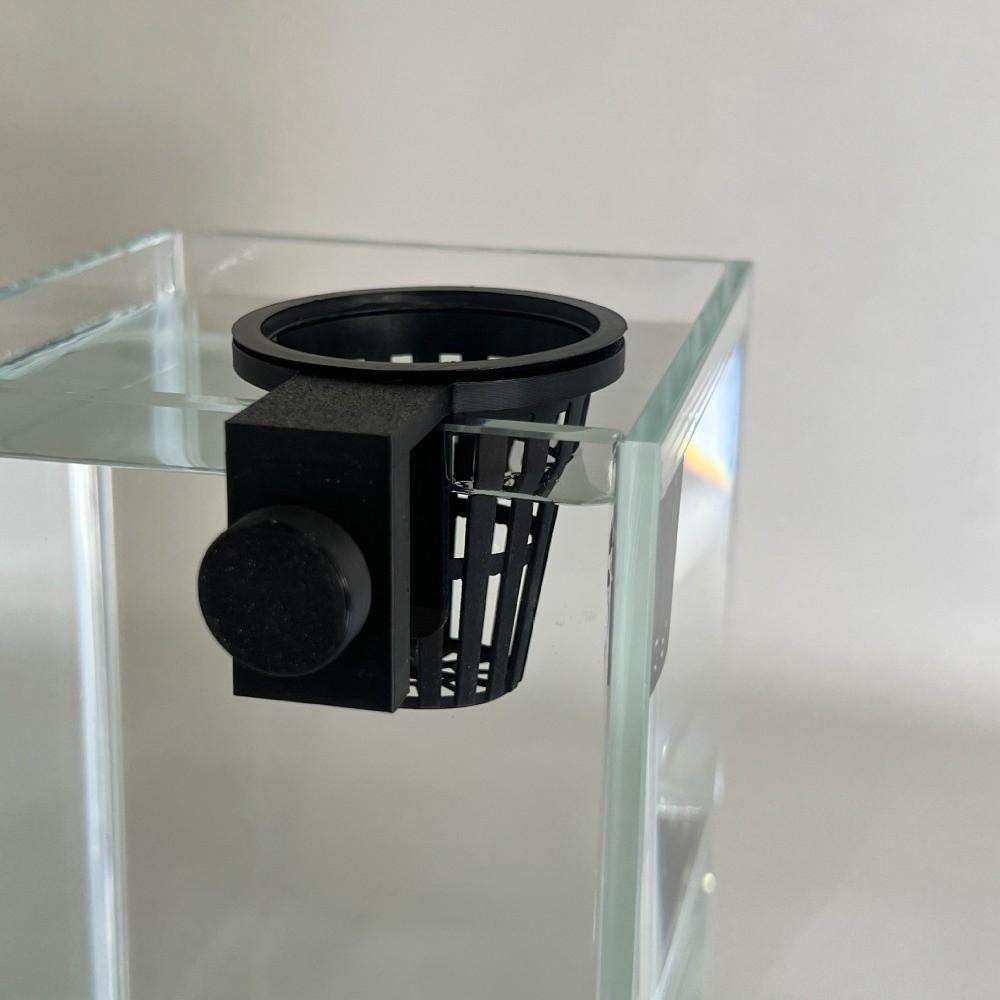 Top Hanging Fish Tank Greenery Holder Soilless Cultivation Aquarium Planter Cups Landscaping