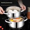 Sule Thickened 316 Stainless Steel Multi-Function Pot