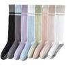 Color Matching Yoga Calf Socks Professional Non-Slip Pilates Pressure Sports Socks Children'S Fitness Dance Stockings