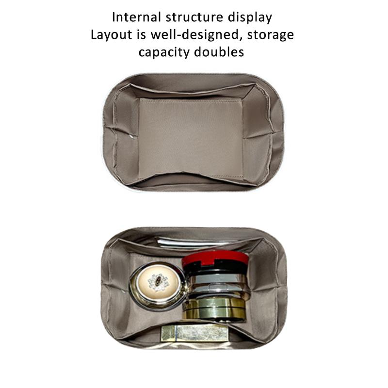 EverToner Shaper Insert Liner for Y-S-L LE37 Bucket Bag Dupont Paper Travel Cosmetic Organizer Bag