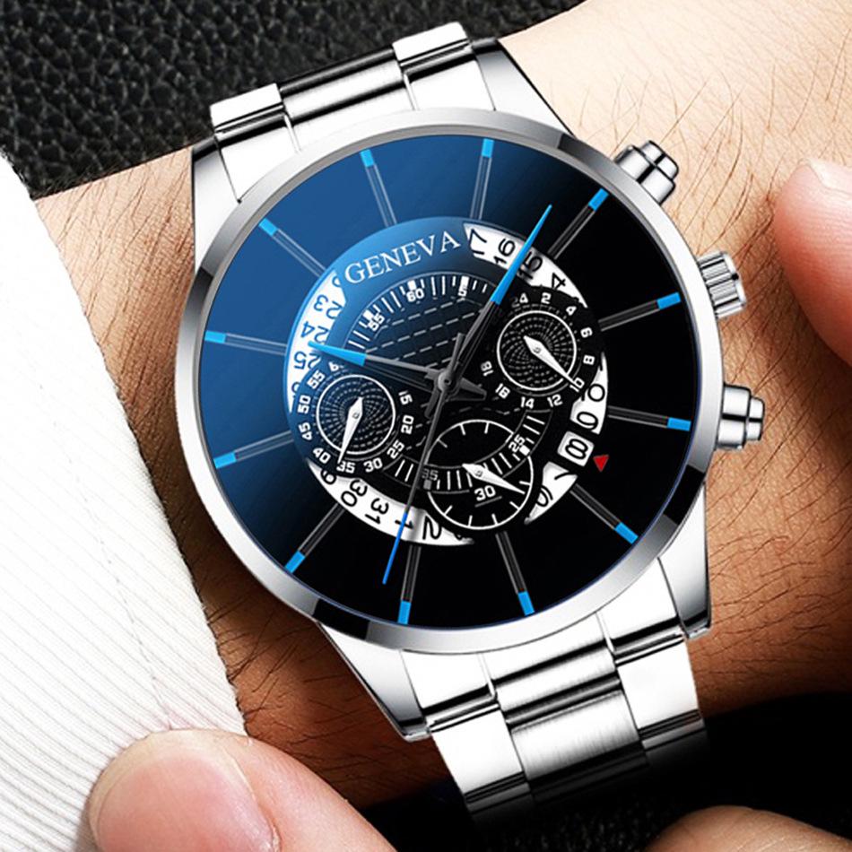 1/3PCS Fashion Men Business Watcheses Luxury Men's Analog Quartz Watch Set Reloj Hombre