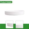 Vaso Decorativo Tigela Vaso de Flores Redondo Estético Suporte de Composição PP Prático para Micro Paisagens