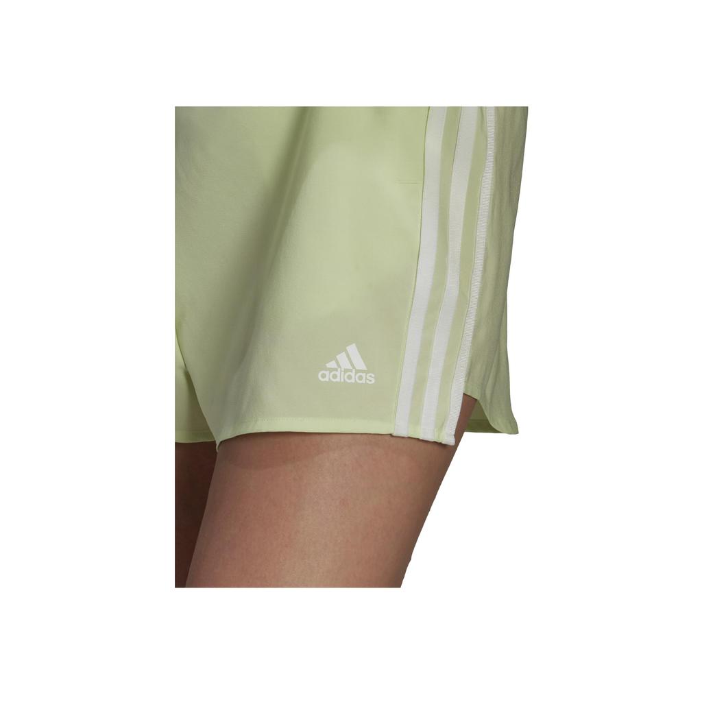 Adidas Primeblue 2 Move Sport Solid Logo Stripe Elastic Sports Shorts Women Shorts Green HD6831