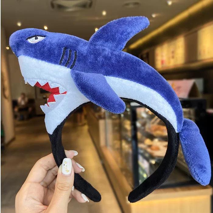 Diadema de Dibujos Animados Linda: Diseños Divertidos de Dinosaurios, Tiburones y Carpas para Niños y Adultos - Perfectos para Fotos y Actuaciones.