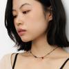 geegee gemmy string chocker necklace