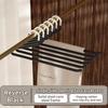 10/20pcs Z-Shaped Pants Hangers Durable Metal Clothes Rack Non-Slip Multipurpose Wardrobe Hanger for Skirts Jeans Home Organizer