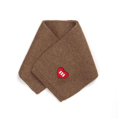 Macni LOVE M Strickschal KAKAO