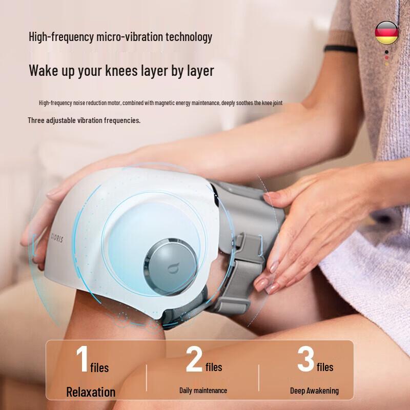 

CLORIS K816 Rechargeable Knee Massager with Heat & Air Compression