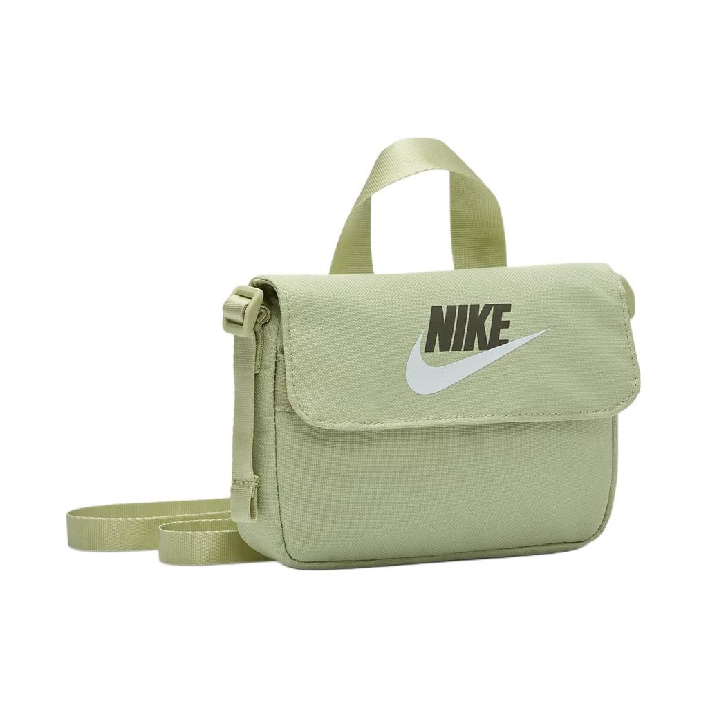 New Nike Fabric Shoulder Bag, Crossbody Bag Unisex Light Olive Green Gray FQ5815-371