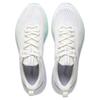 Li Ning Qingyi Comfortable Fabric Cushioning, Wear Resistant Low top Casual Running Shoes Women's White Purple ARSU016-1