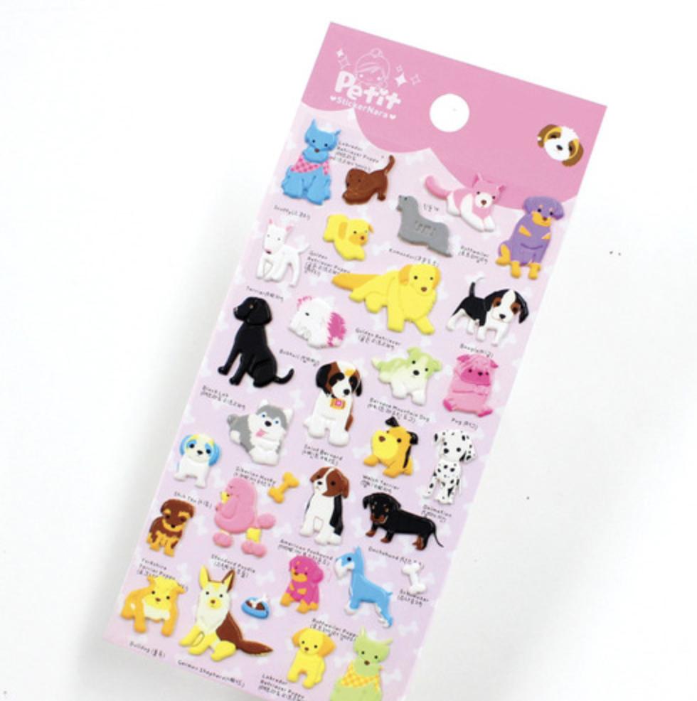 

Наклейки с милыми животными Petit Fancy (10 шт. Каждая) - 27 вариантов (трехмерные / корейские / украшения / скрапбукинг своими руками)