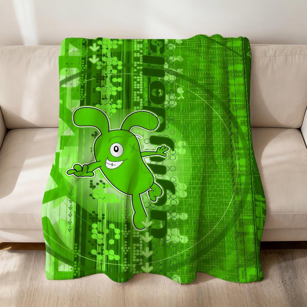 Funny Cartoon Meme Cute U-UglyDolls-S O-OX Soft Warm Plush Blanket Dorm Sofa Living Room Pet Hogar Bed Gift Nap Home Flannel