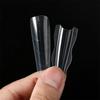 60Pcs Sandwich Nails Forms Nail Mold for Quick Nails Extension Plastic Nail Form Tools for Beginners Professionals Women