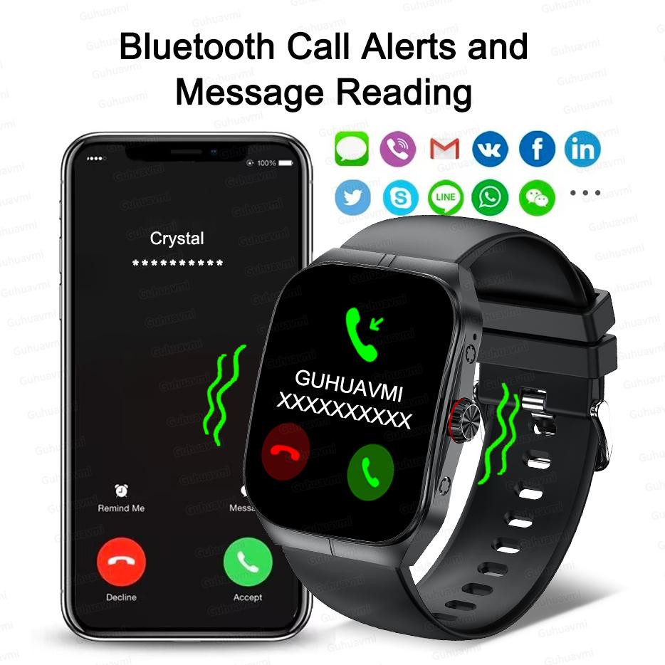 2025 Nové NFC Chytré hodinky AMOLED Displej Vždy zobrazují čas Bluetooth volání Série 9 Hodiny Vlastní ciferník Muži Sport Zdraví Ženy Chytré hodinky