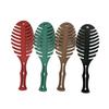 Matte Hollow Out Hair Brush Gentle Detangling Hair Comb Portable Massage Comb  for Hair Combing