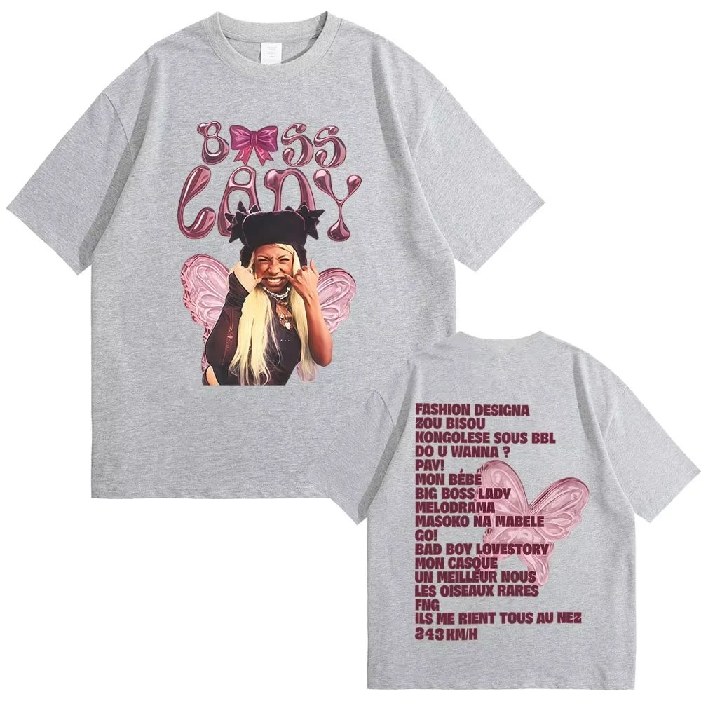 

Hip Hop Fashion Pop Music T Shirt Rapper Theodora MEGA BBL Album Graphic Tshirts Casual Loose Tee Cotton Vintage Tshirt Unisex 4XL