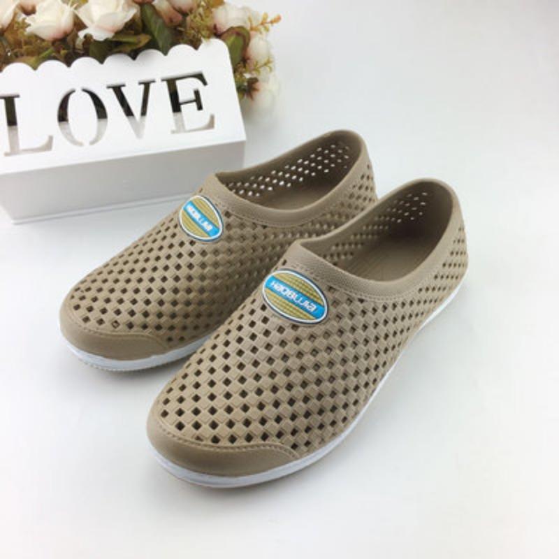 Summer New Pvc Male and Female Couples Bird's Nest Baotou Cave Breathable Home Leisure Beach Shoes Sandals Sandals