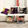 Krop E-X-O Group Pillow Cover for Bedroom Room and Living Room Sofa Decorative Cushion Cover